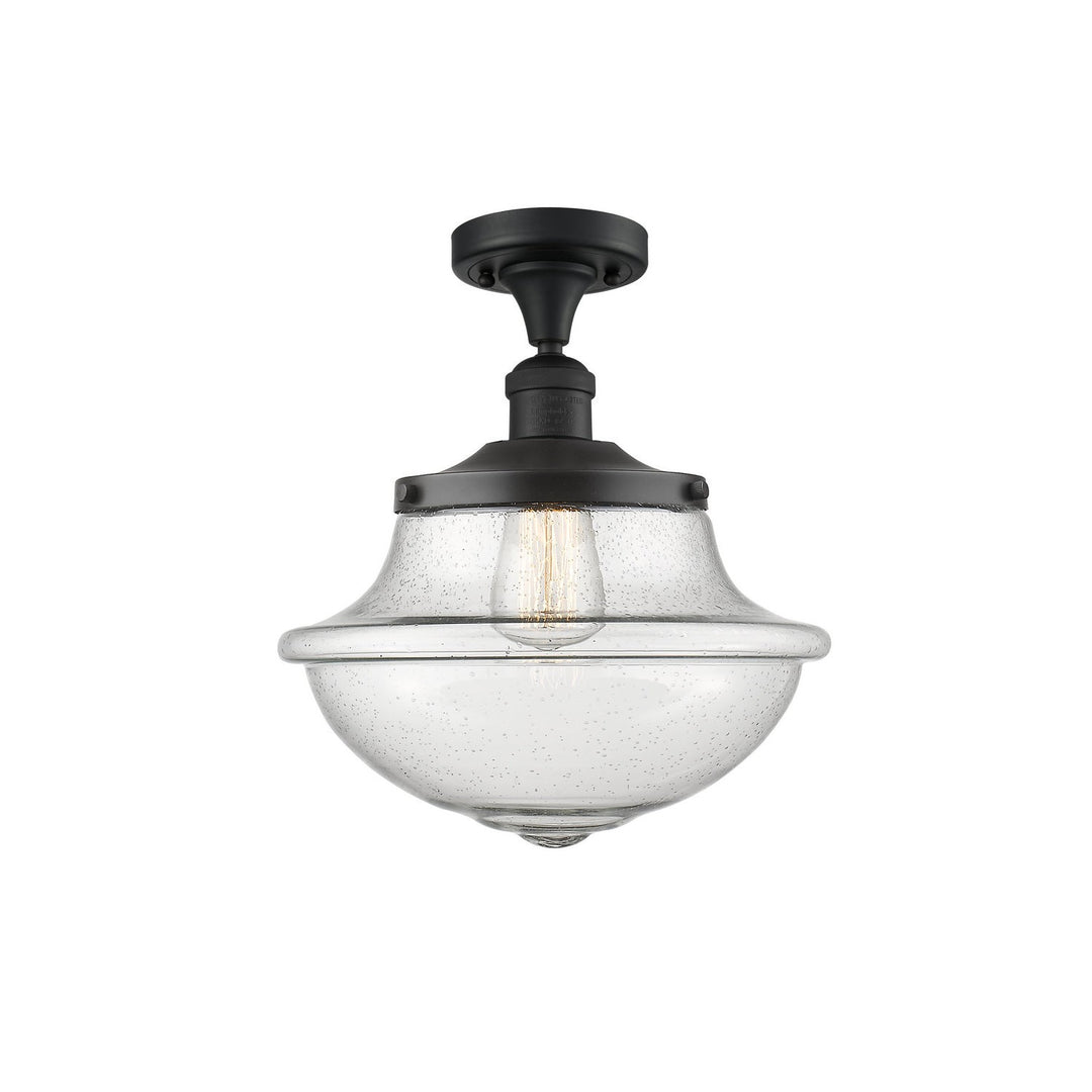 Innovations Franklin Restoration 517-1CH-BK-G544-LED Ceiling Light - Matte Black
