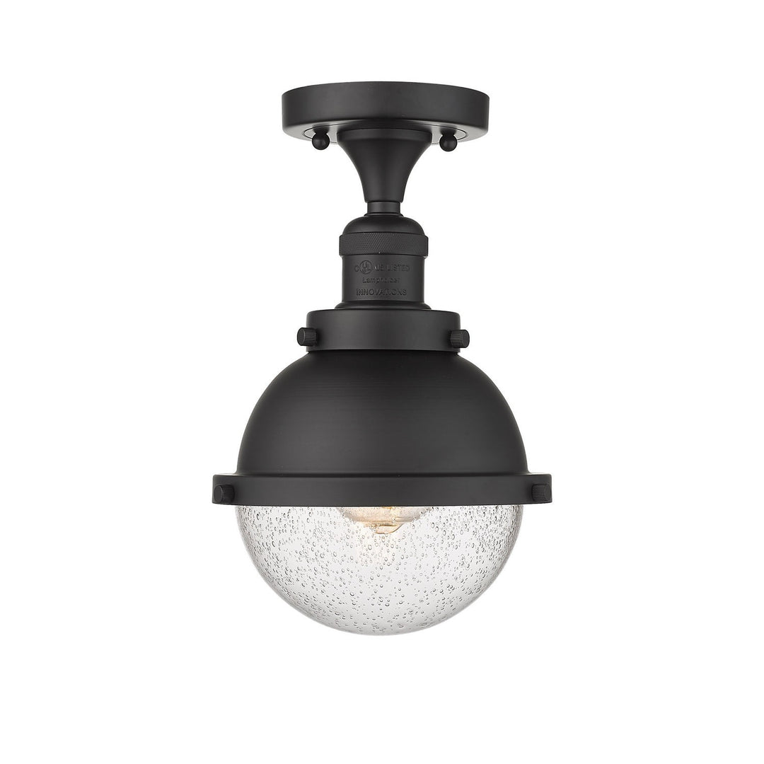 Innovations Franklin Restoration 517-1CH-BK-HFS-64-BK Ceiling Light - Matte Black