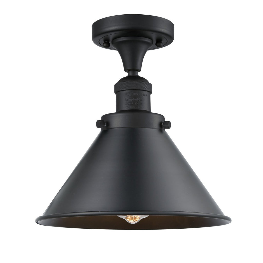 Innovations Franklin Restoration 517-1CH-BK-M10-BK Ceiling Light - Matte Black