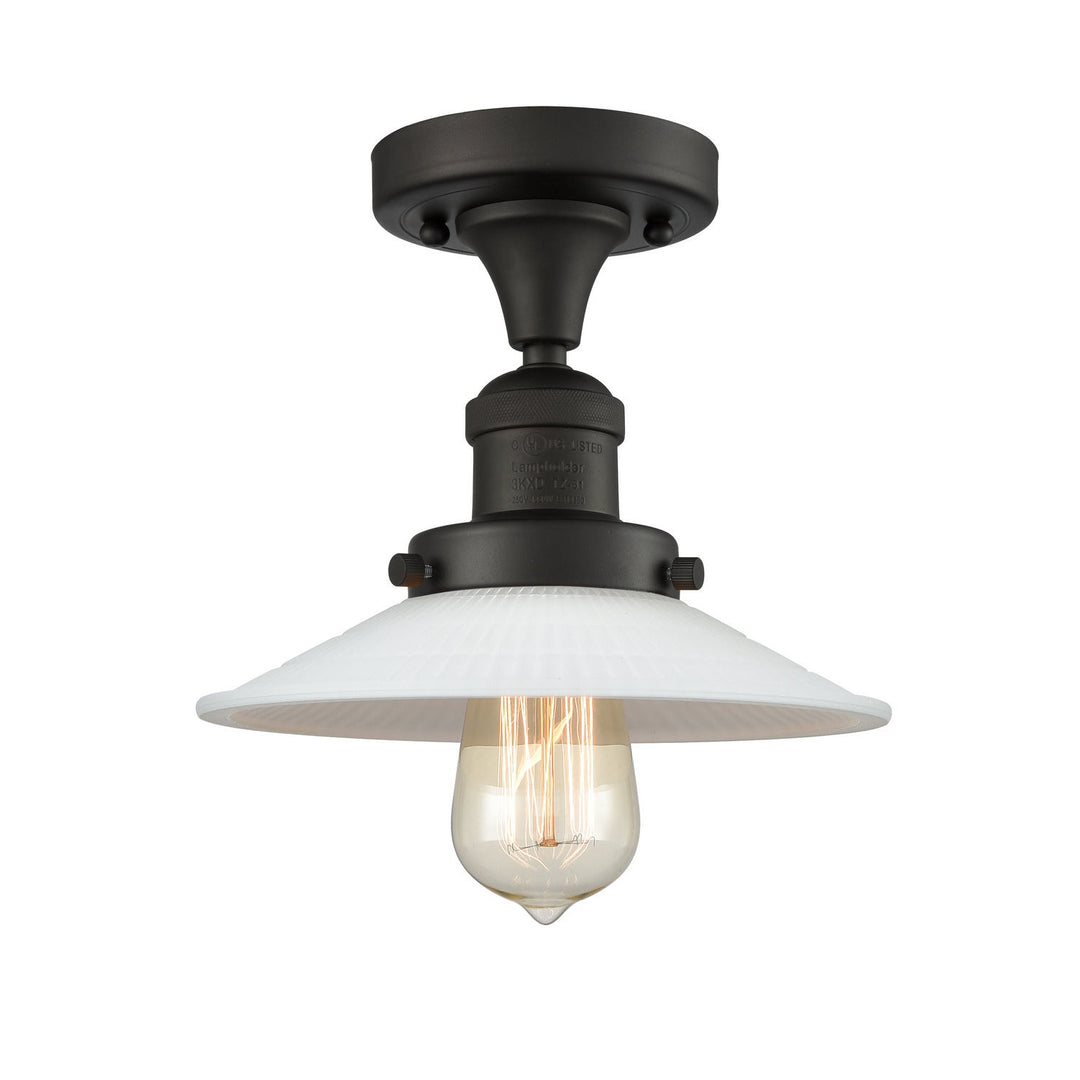 Innovations Franklin Restoration 517-1CH-OB-G1-LED Ceiling Light - Oil Rubbed Bronze