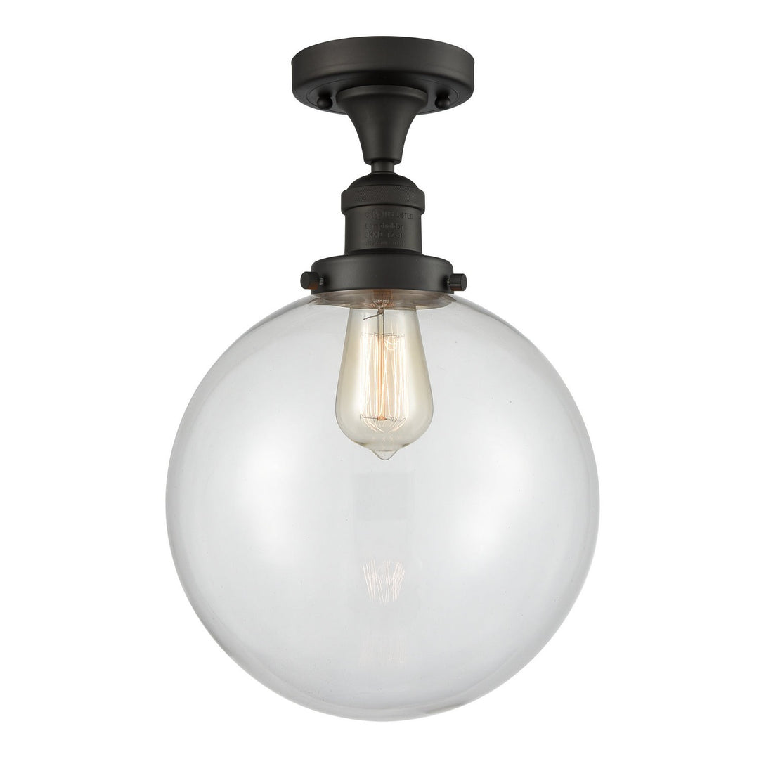Innovations Franklin Restoration 517-1CH-OB-G202-10 Ceiling Light - Oil Rubbed Bronze