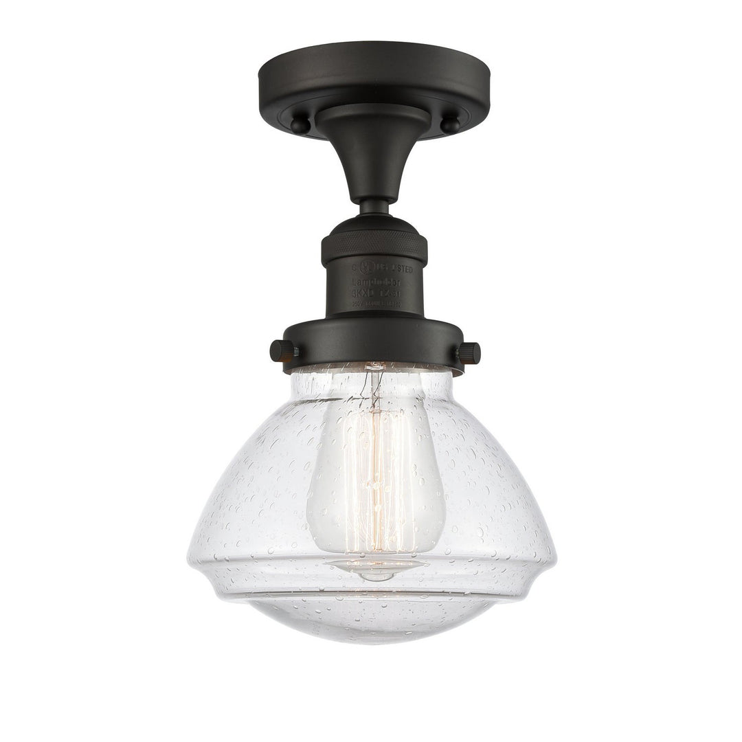 Innovations Franklin Restoration 517-1CH-OB-G324-LED Ceiling Light - Oil Rubbed Bronze