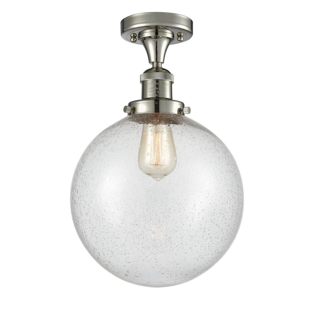 Innovations Franklin Restoration 517-1CH-PN-G204-10 Ceiling Light - Polished Nickel