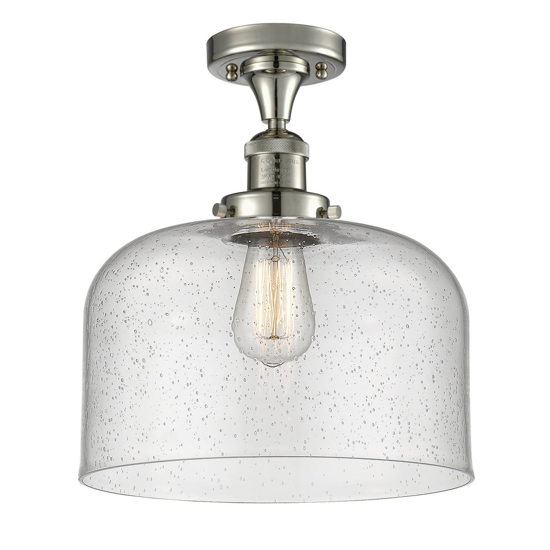 Innovations Franklin Restoration 517-1CH-PN-G74-L-LED Ceiling Light - Polished Nickel