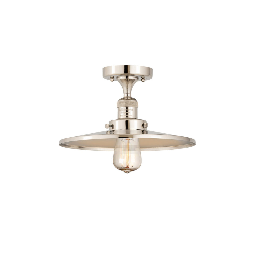 Innovations Franklin Restoration 517-1CH-PN-MFR-PN-12 Ceiling Light - Polished Nickel