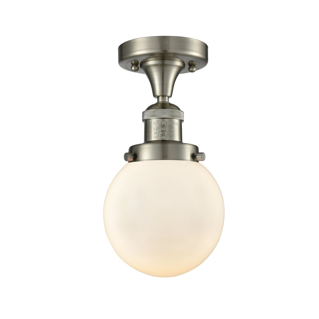 Innovations Franklin Restoration 517-1CH-SN-G201-6-LED Ceiling Light - Brushed Satin Nickel