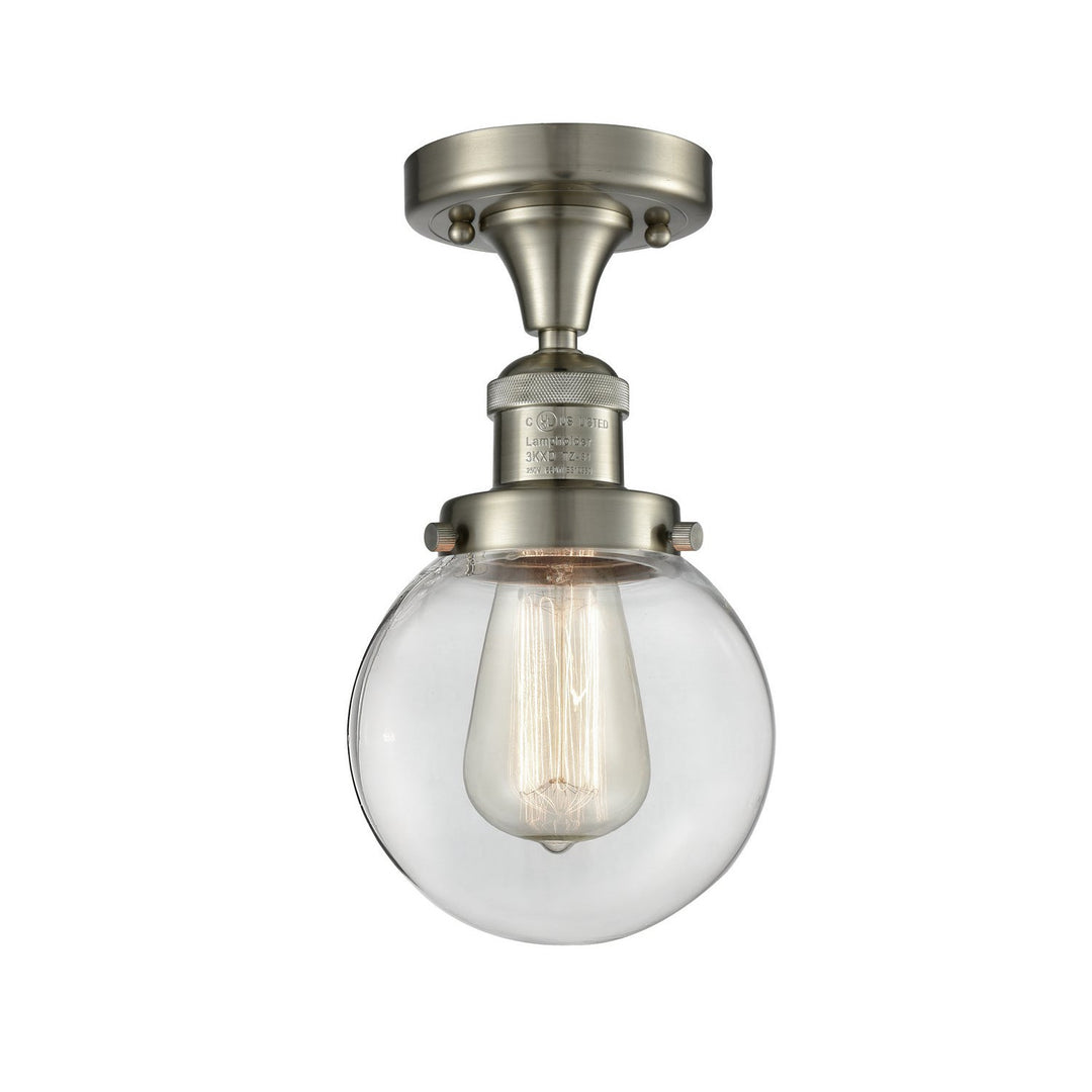 Innovations Franklin Restoration 517-1CH-SN-G202-6 Ceiling Light - Brushed Satin Nickel