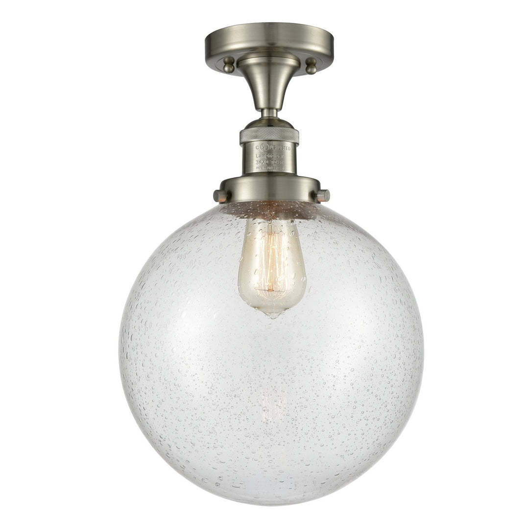 Innovations Franklin Restoration 517-1CH-SN-G204-10-LED Ceiling Light - Brushed Satin Nickel