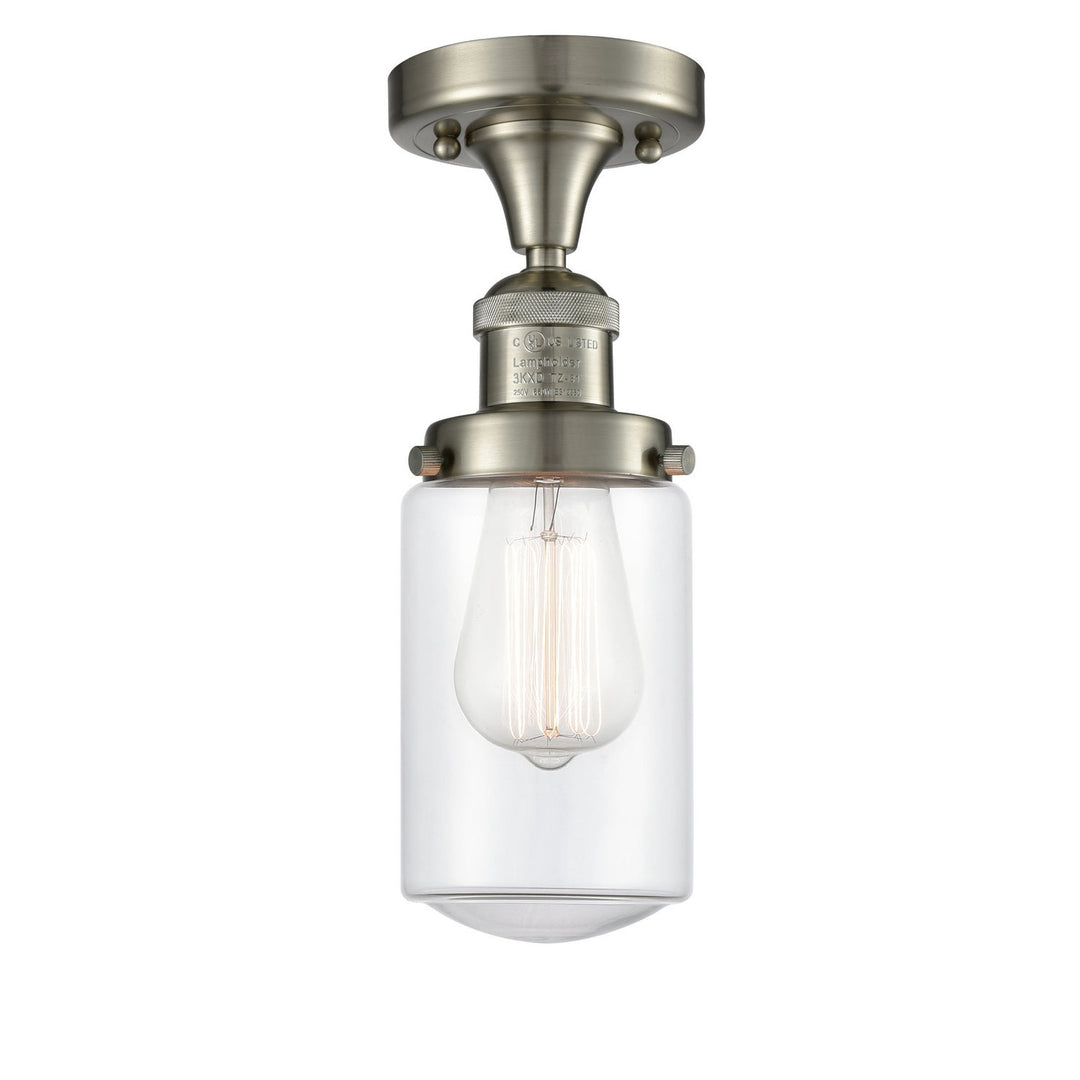 Innovations Franklin Restoration 517-1CH-SN-G312-LED Ceiling Light - Brushed Satin Nickel