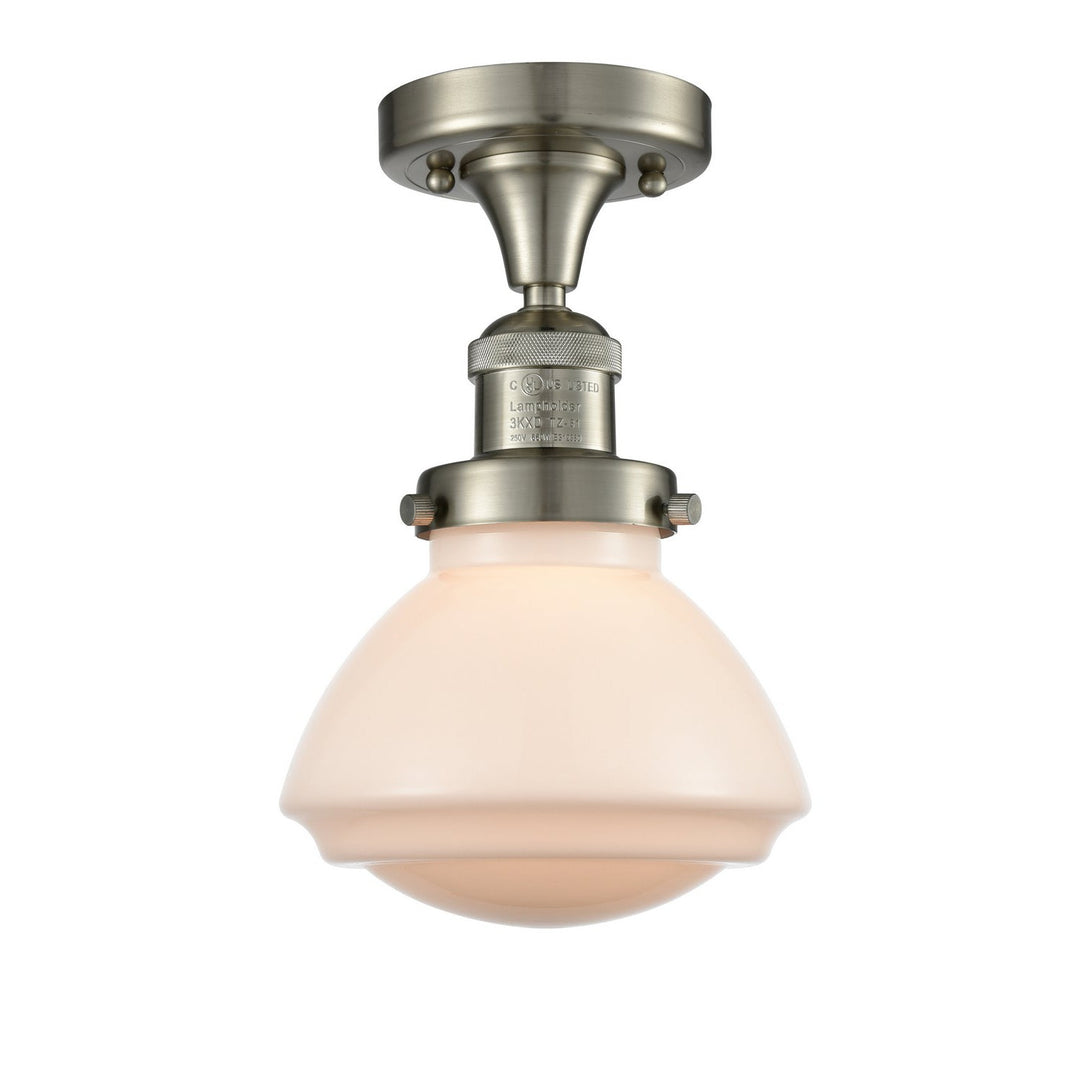 Innovations Franklin Restoration 517-1CH-SN-G321-LED Ceiling Light - Brushed Satin Nickel