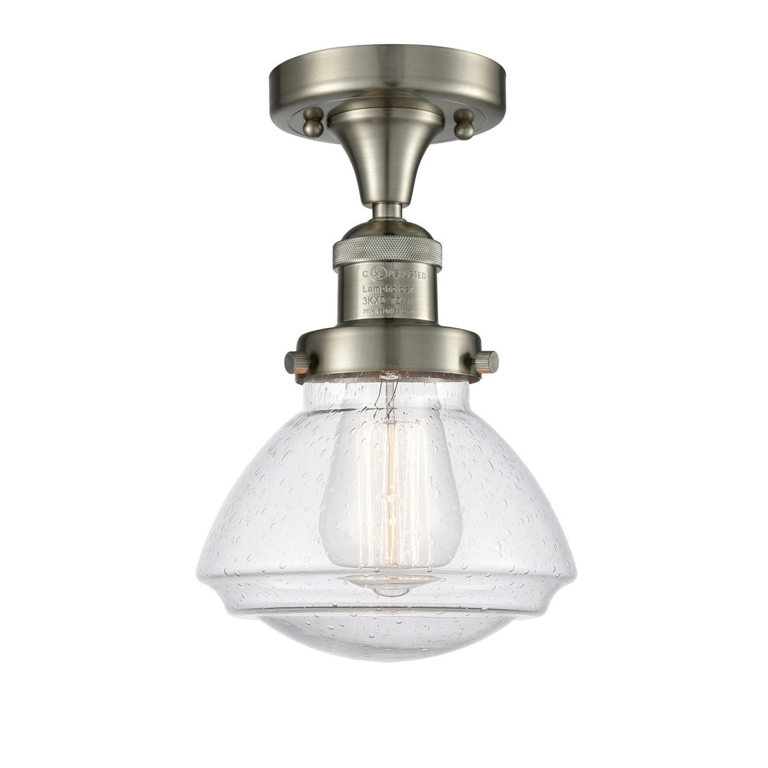 Innovations Franklin Restoration 517-1CH-SN-G324 Ceiling Light - Brushed Satin Nickel
