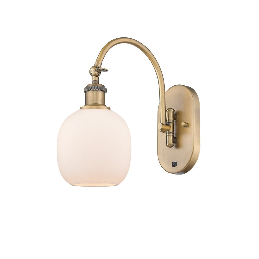 Innovations Ballston 518-1W-BB-G101-LED Wall Sconce Light - Brushed Brass