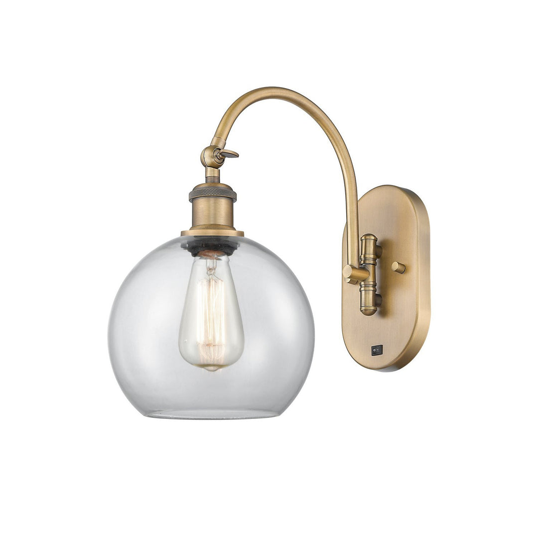 Innovations Ballston 518-1W-BB-G122-8 Wall Sconce Light - Brushed Brass