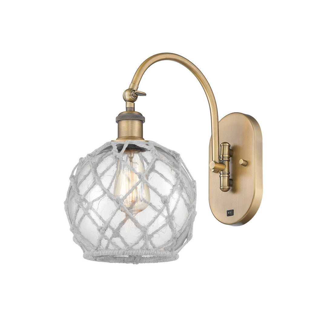 Innovations Ballston 518-1W-BB-G122-8RW-LED Wall Sconce Light - Brushed Brass