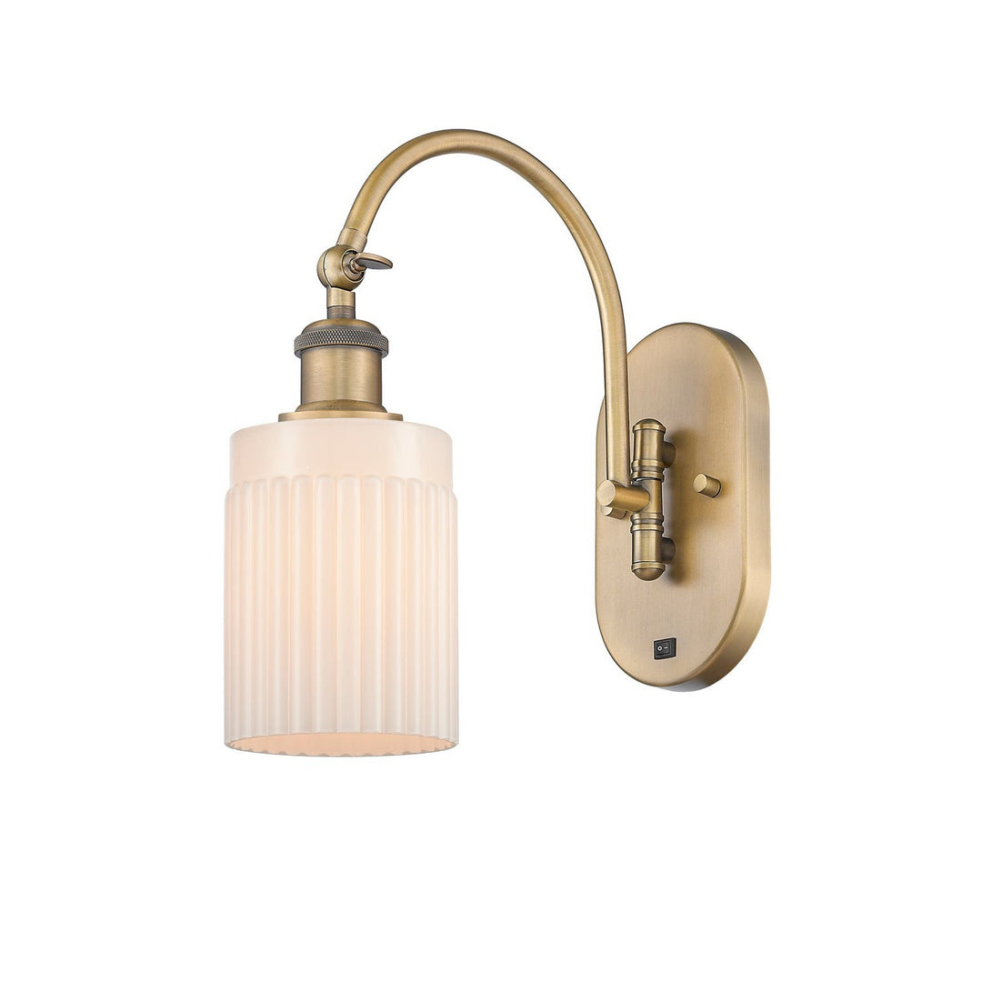 Innovations Ballston 518-1W-BB-G341 Wall Sconce Light - Brushed Brass