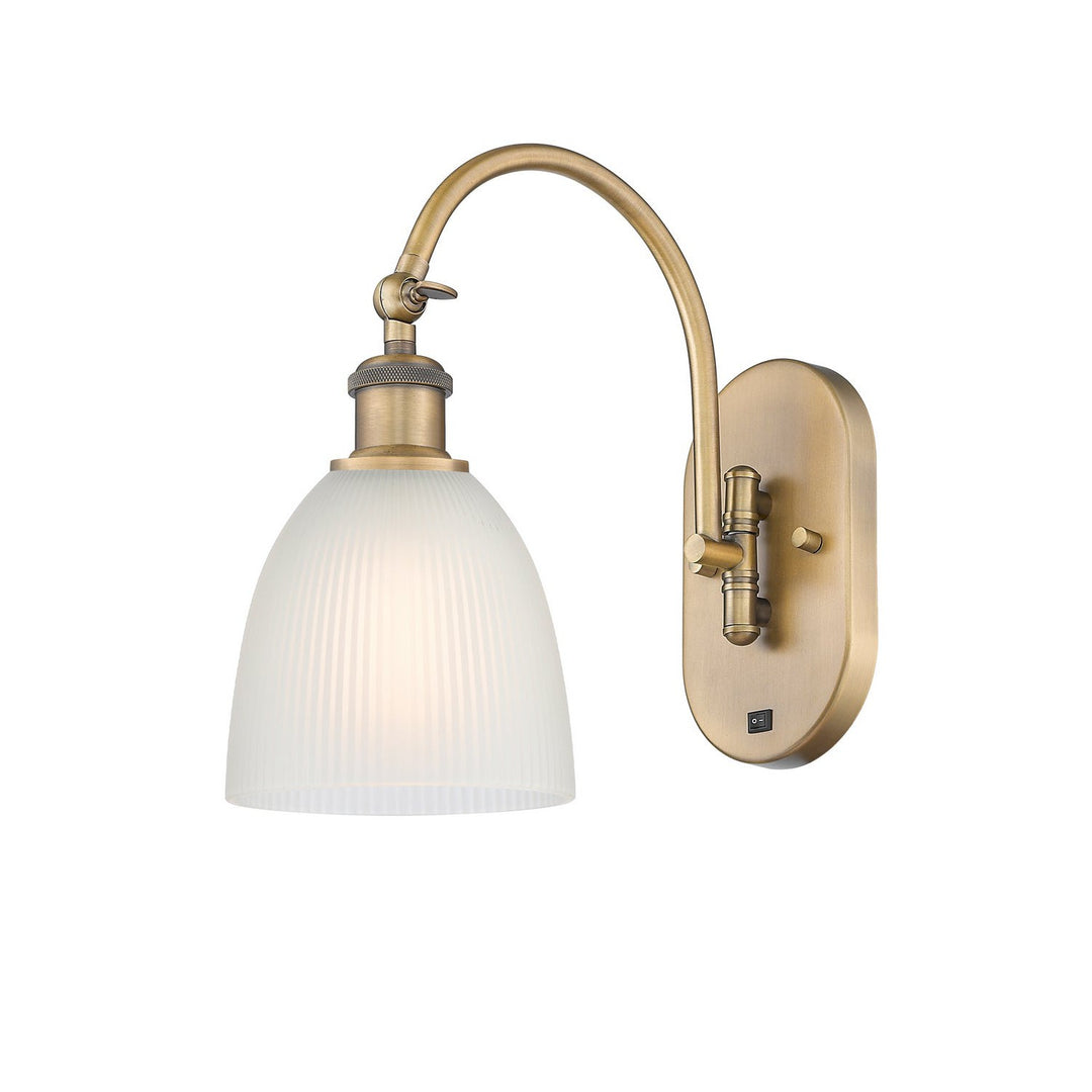 Innovations Ballston 518-1W-BB-G381 Wall Sconce Light - Brushed Brass