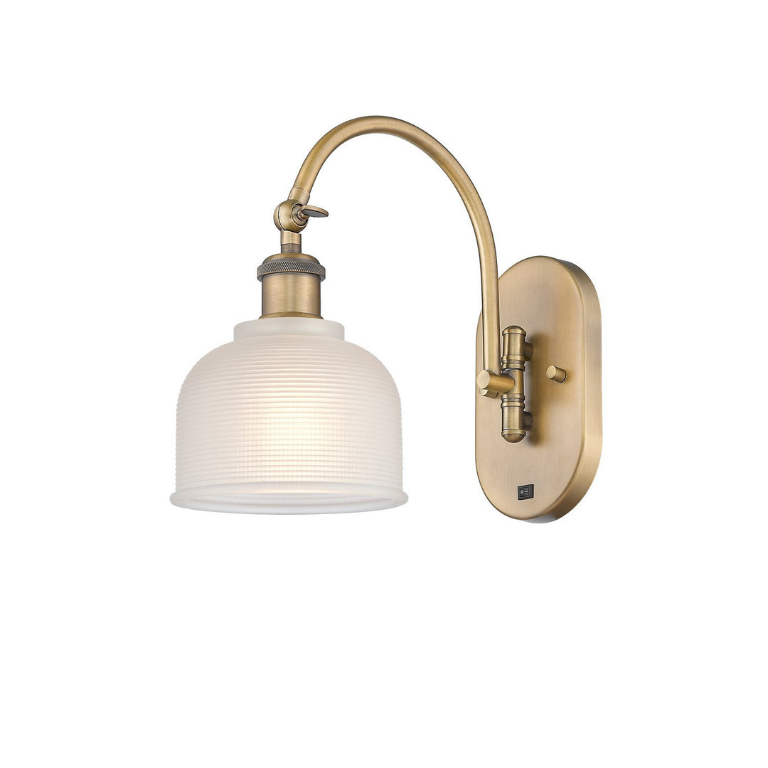 Innovations Ballston 518-1W-BB-G411-LED Wall Sconce Light - Brushed Brass