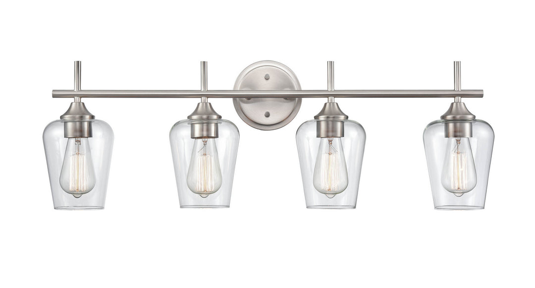 Millennium Ashford 9704-BN Bath Vanity Light 31 in. wide - Brushed Nickel