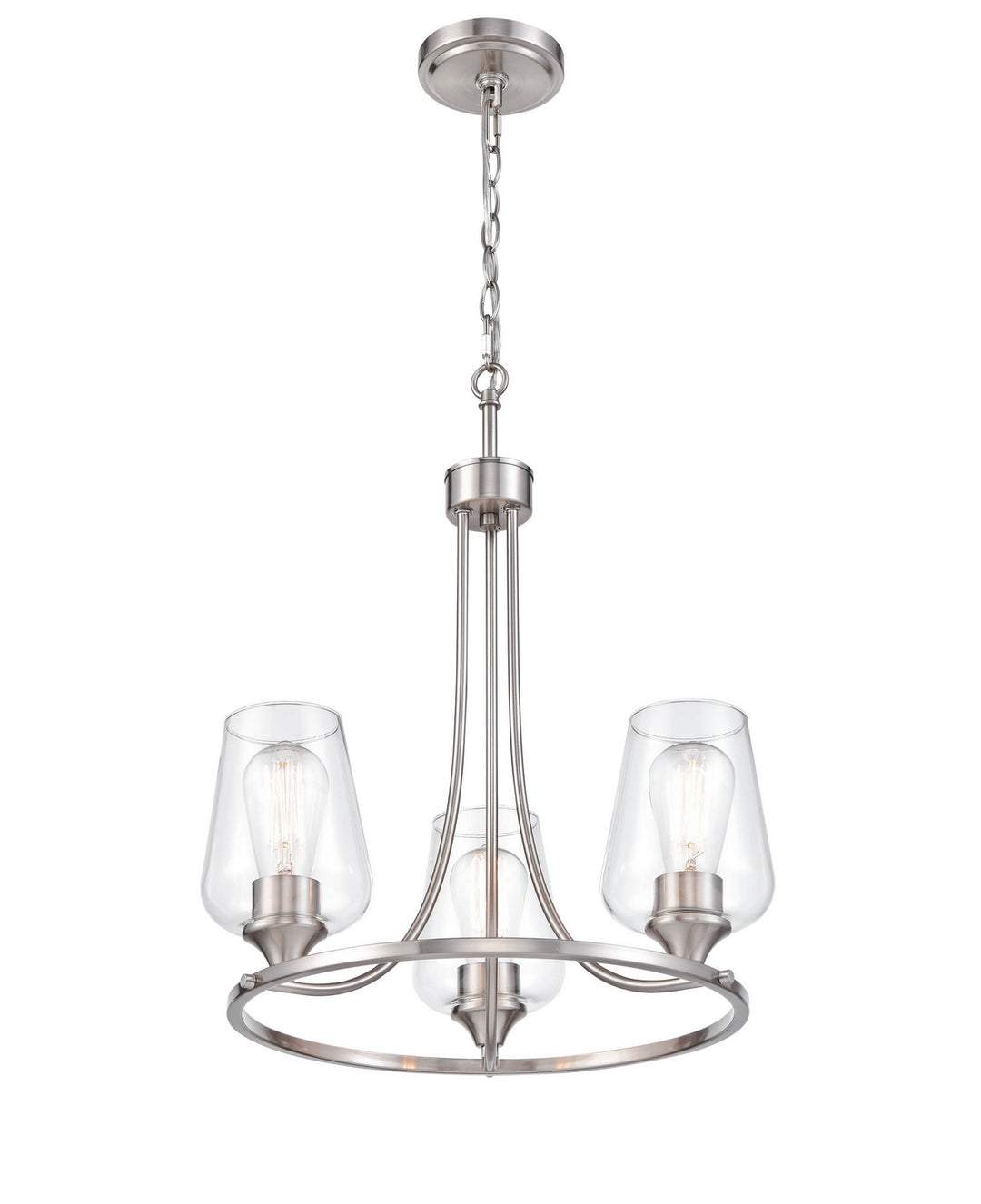 Millennium Ashford 9723-BN Chandelier Light - Brushed Nickel