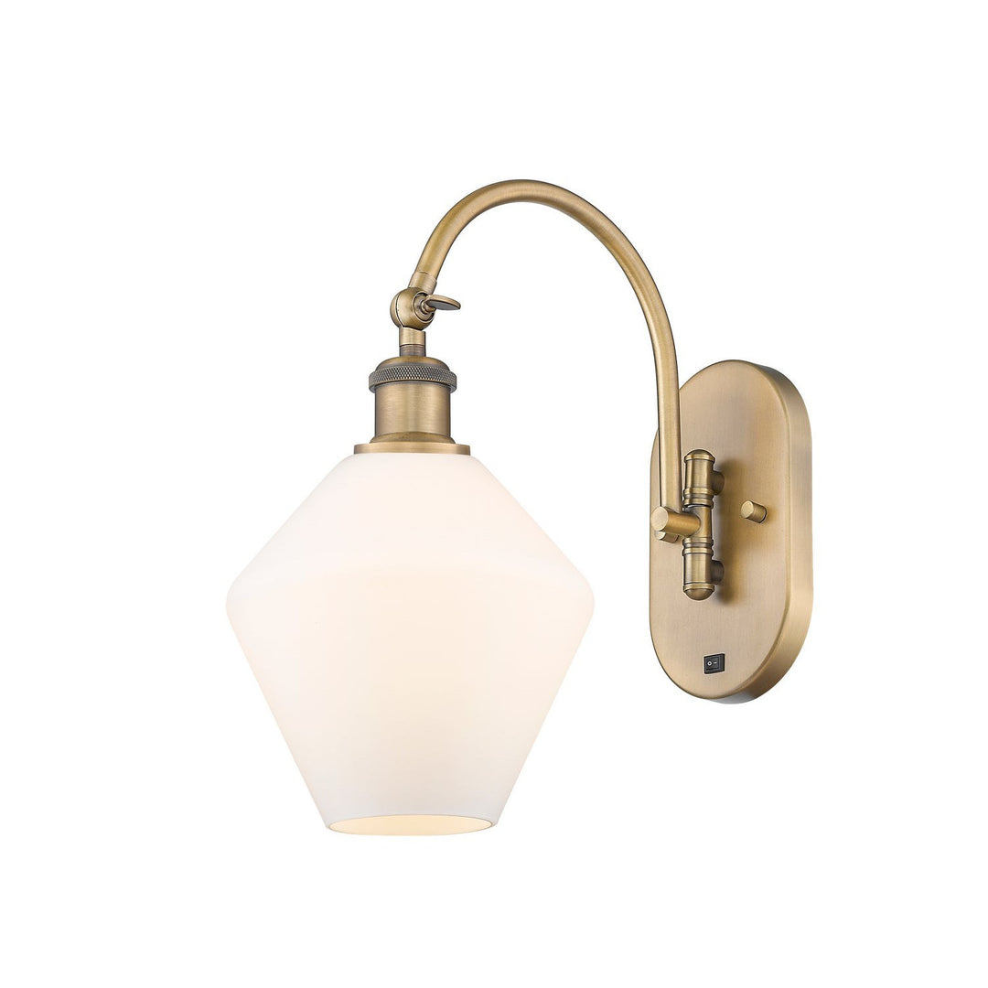 Innovations Ballston 518-1W-BB-G651-8-LED Wall Sconce Light - Brushed Brass