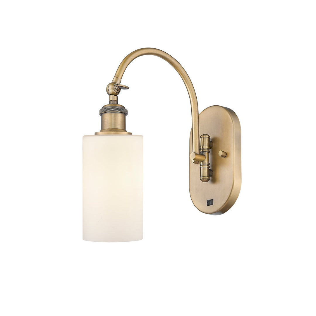 Innovations Ballston 518-1W-BB-G801 Wall Sconce Light - Brushed Brass