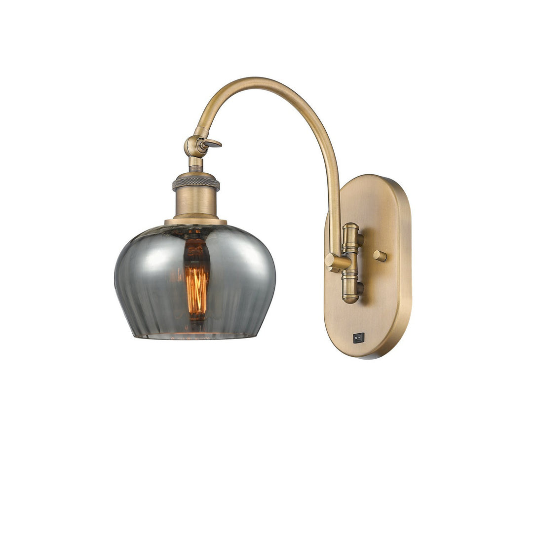 Innovations Ballston 518-1W-BB-G93 Wall Sconce Light - Brushed Brass
