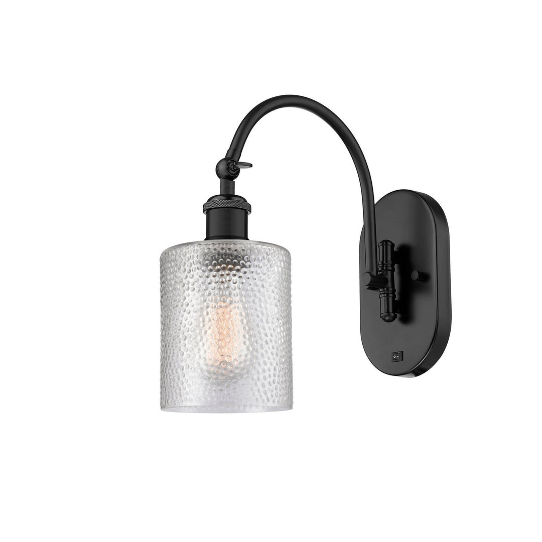 Innovations Ballston 518-1W-BK-G112 Wall Sconce Light - Matte Black
