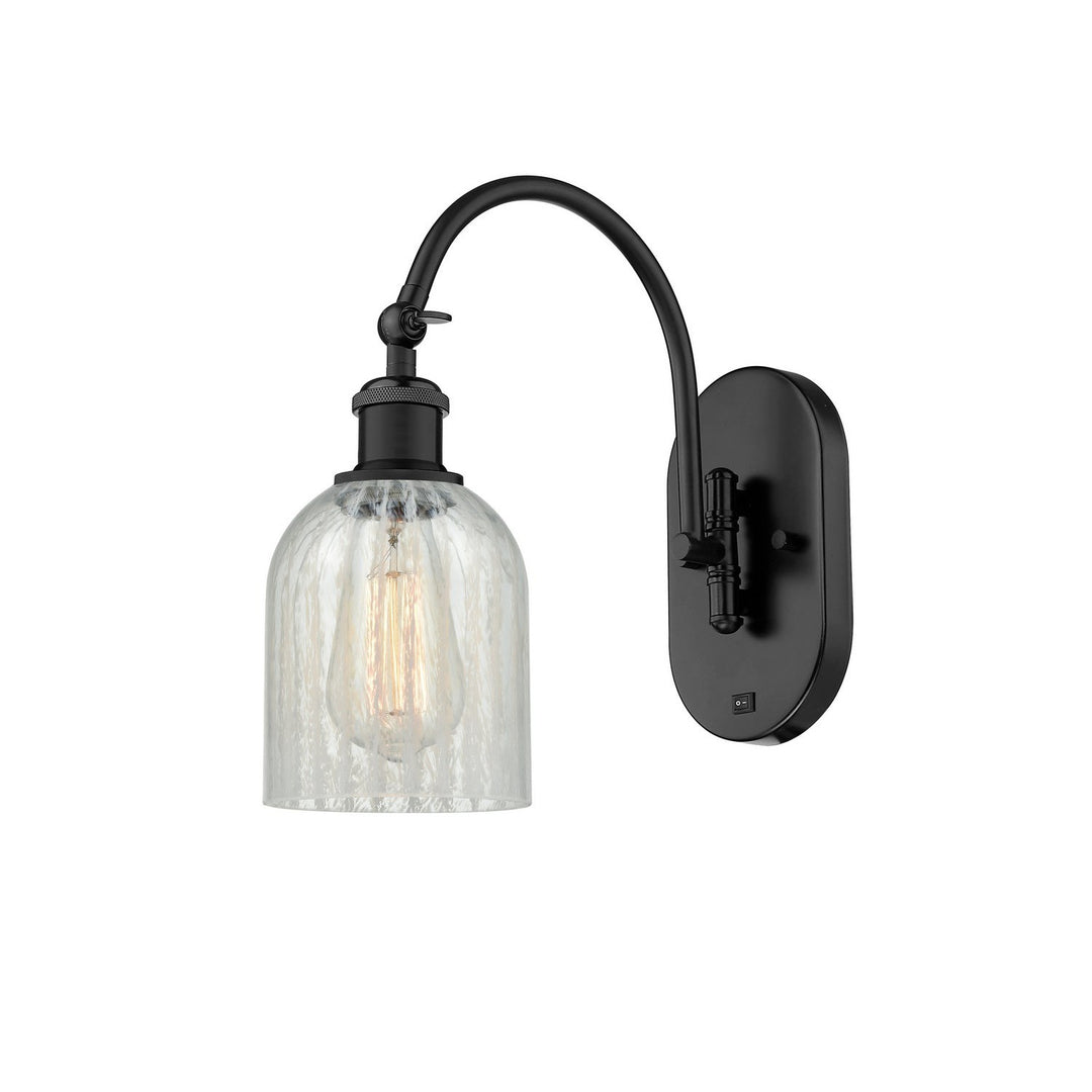 Innovations Ballston 518-1W-BK-G2511 Wall Sconce Light - Matte Black