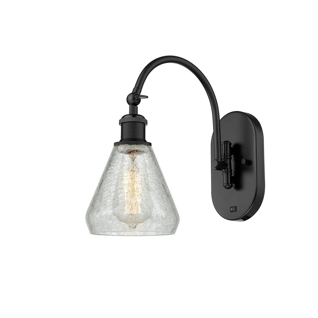 Innovations Ballston 518-1W-BK-G275 Wall Sconce Light - Matte Black