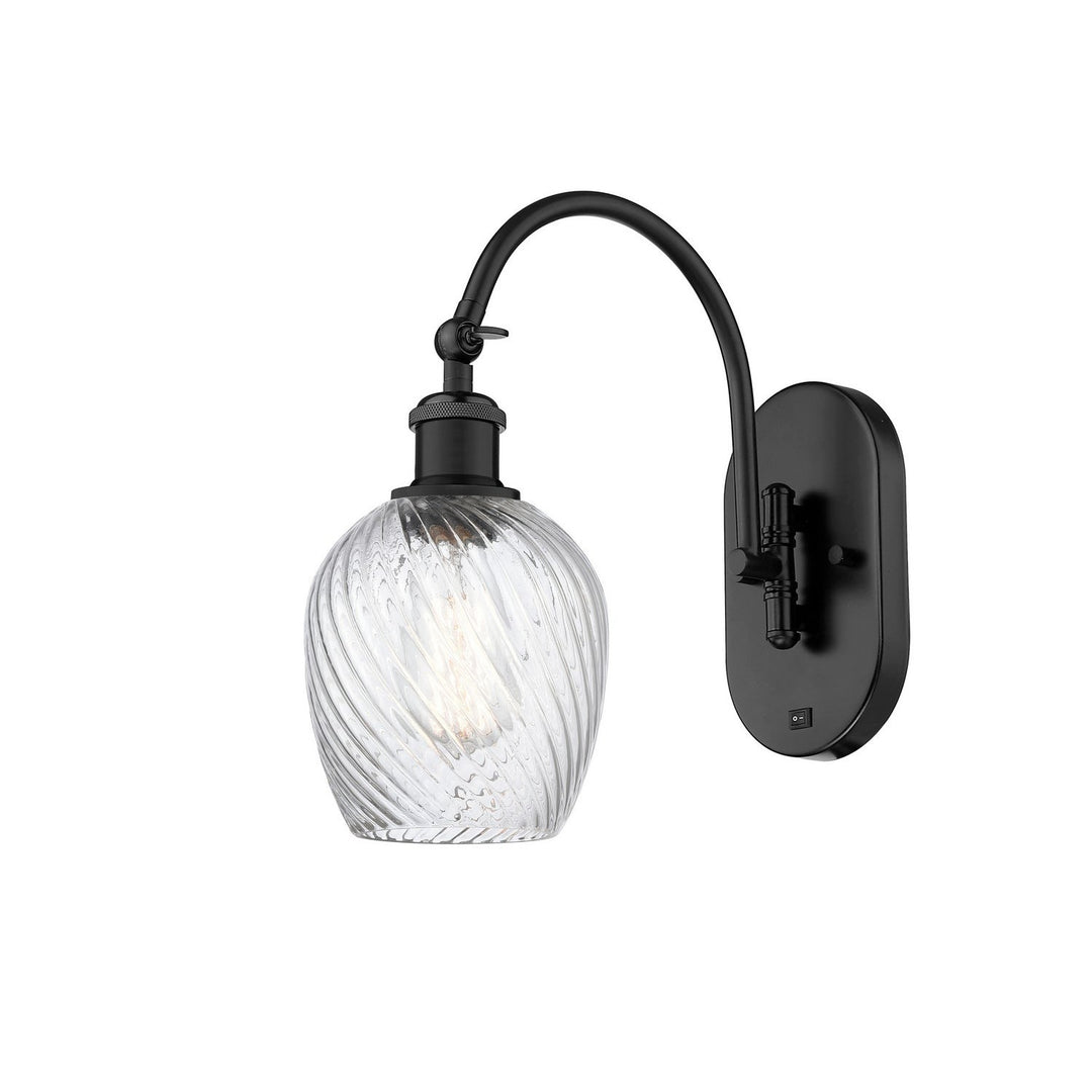 Innovations Ballston 518-1W-BK-G292 Wall Sconce Light - Matte Black