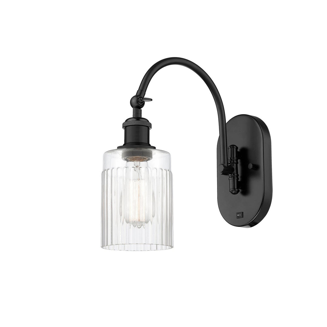 Innovations Ballston 518-1W-BK-G342 Wall Sconce Light - Matte Black