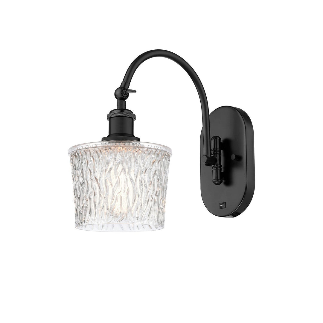 Innovations Ballston 518-1W-BK-G402 Wall Sconce Light - Matte Black