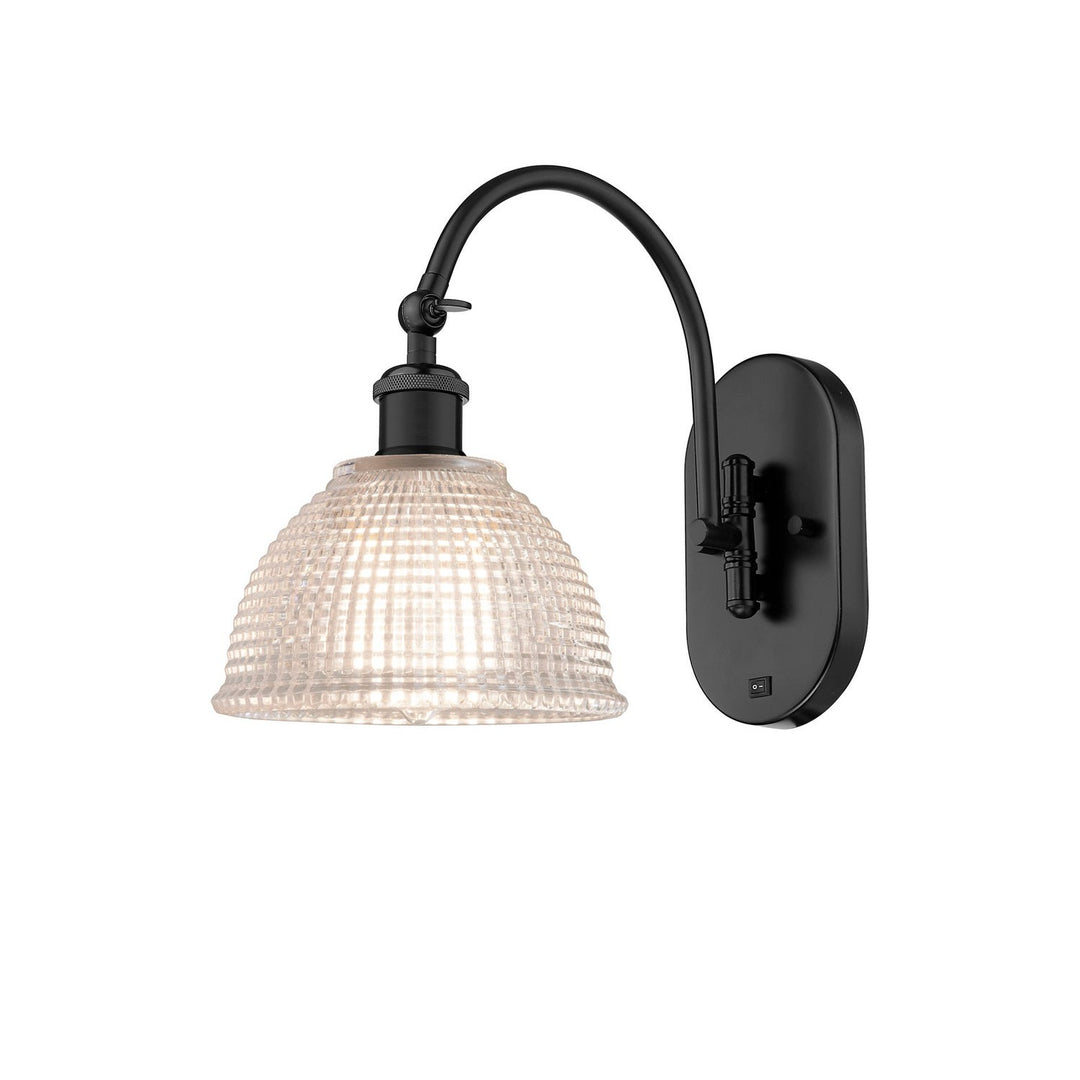 Innovations Ballston 518-1W-BK-G422 Wall Sconce Light - Matte Black