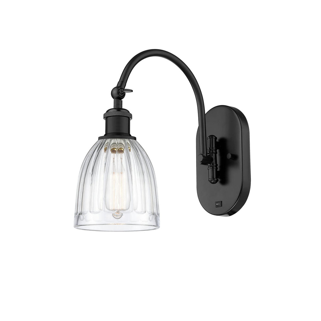 Innovations Ballston 518-1W-BK-G442 Wall Sconce Light - Matte Black