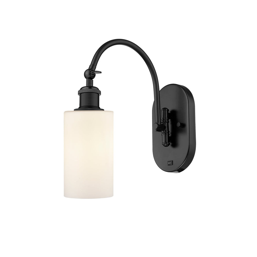 Innovations Ballston 518-1W-BK-G801 Wall Sconce Light - Matte Black