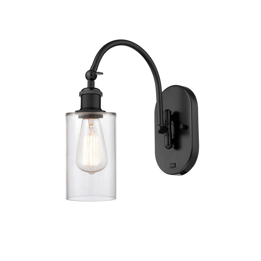 Innovations Ballston 518-1W-BK-G802-LED Wall Sconce Light - Matte Black
