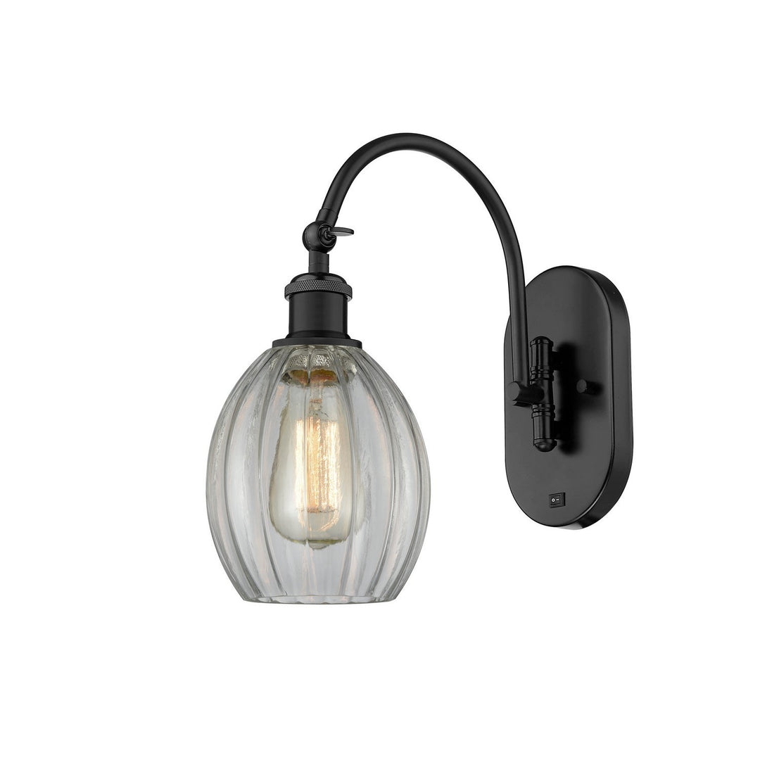 Innovations Ballston 518-1W-BK-G82-LED Wall Sconce Light - Matte Black