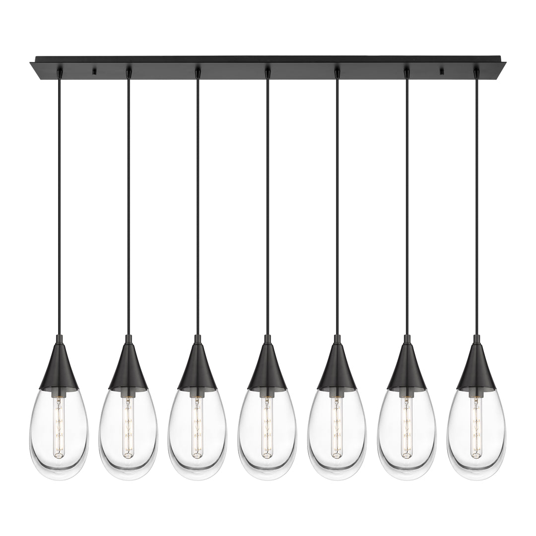 Innovations Downtown Urban 127-450-1P-BK-G450-6CL Pendant Light - Matte Black