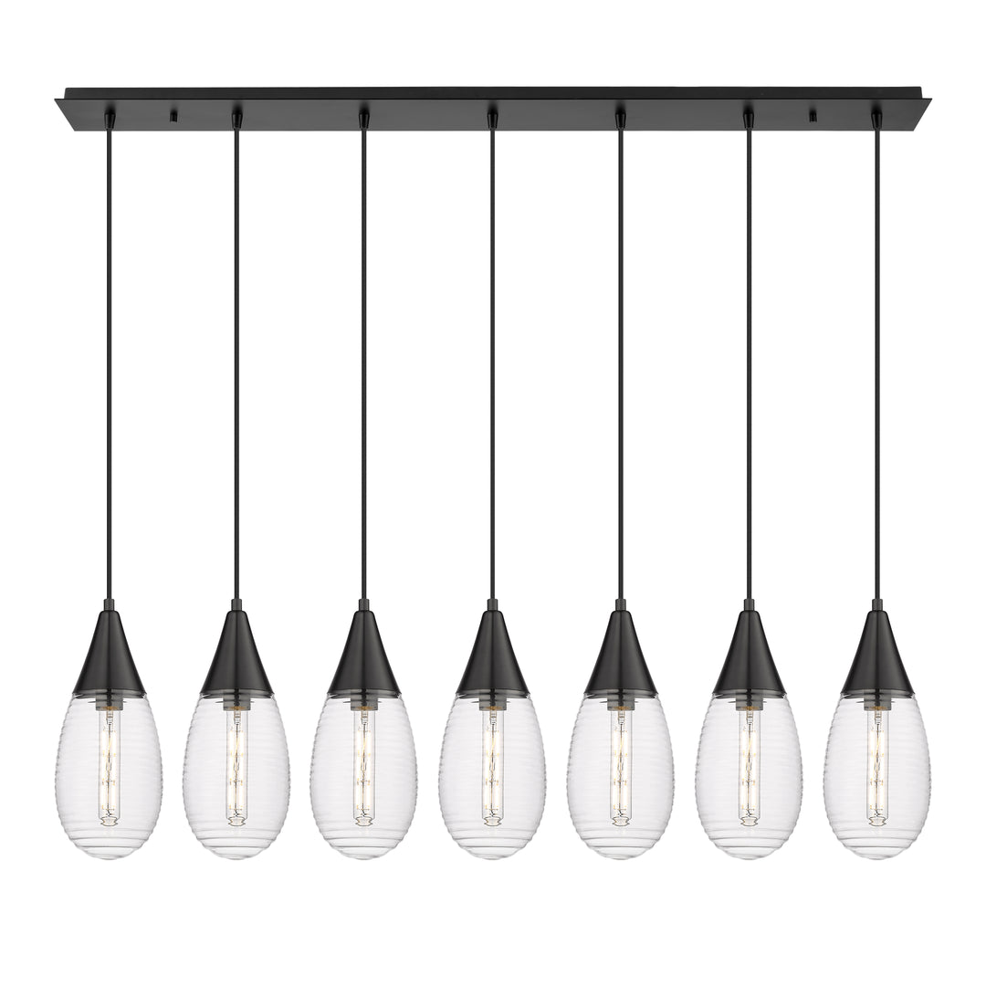 Innovations Downtown Urban 127-450-1P-BK-G450-6SCL Pendant Light - Matte Black