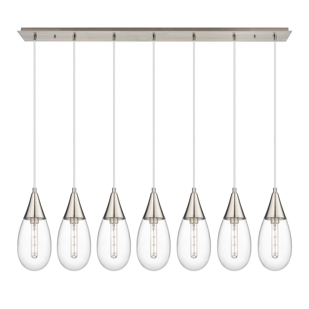 Innovations Downtown Urban 127-450-1P-SN-G450-6CL Pendant Light - Brushed Satin Nickel