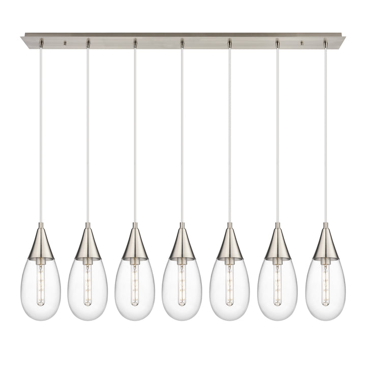 Innovations Downtown Urban 127-450-1P-SN-G450-6CL Pendant Light - Brushed Satin Nickel
