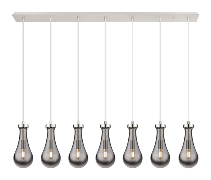 Innovations Downtown Urban 127-451-1P-PN-G451-5SM Pendant Light - Polished Nickel
