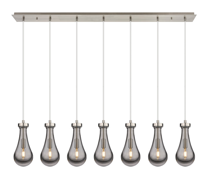 Innovations Downtown Urban 127-451-1P-SN-G451-5SM Pendant Light - Brushed Satin Nickel