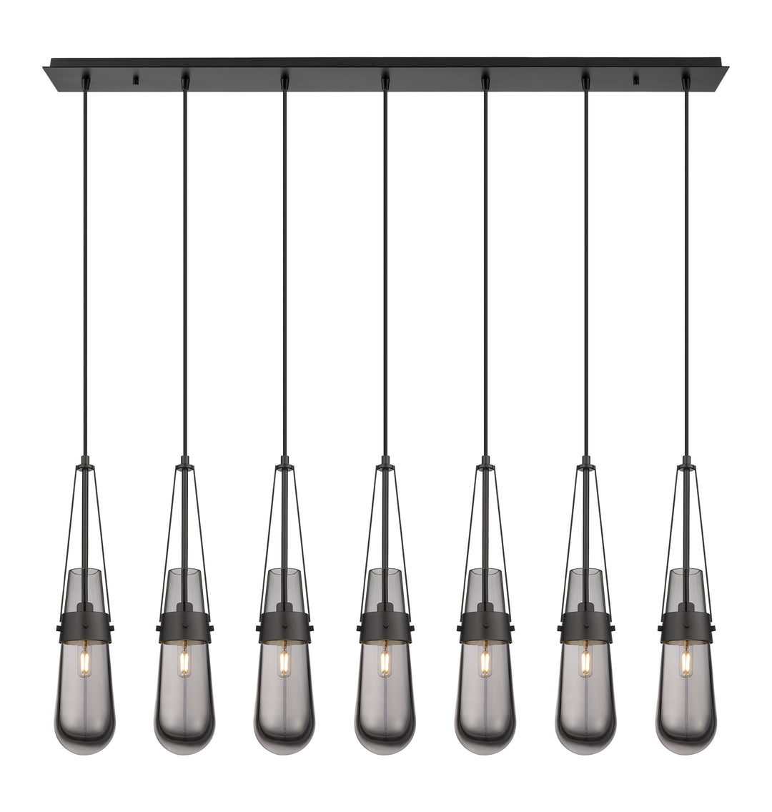 Innovations Downtown Urban 127-452-1P-BK-G452-4SM Pendant Light - Matte Black