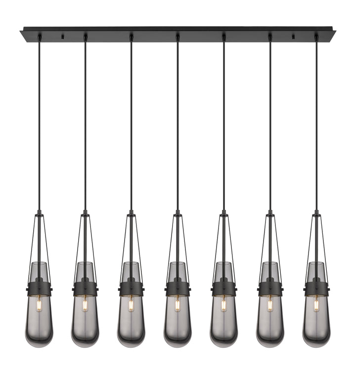 Innovations Downtown Urban 127-452-1P-BK-G452-4SM Pendant Light - Matte Black