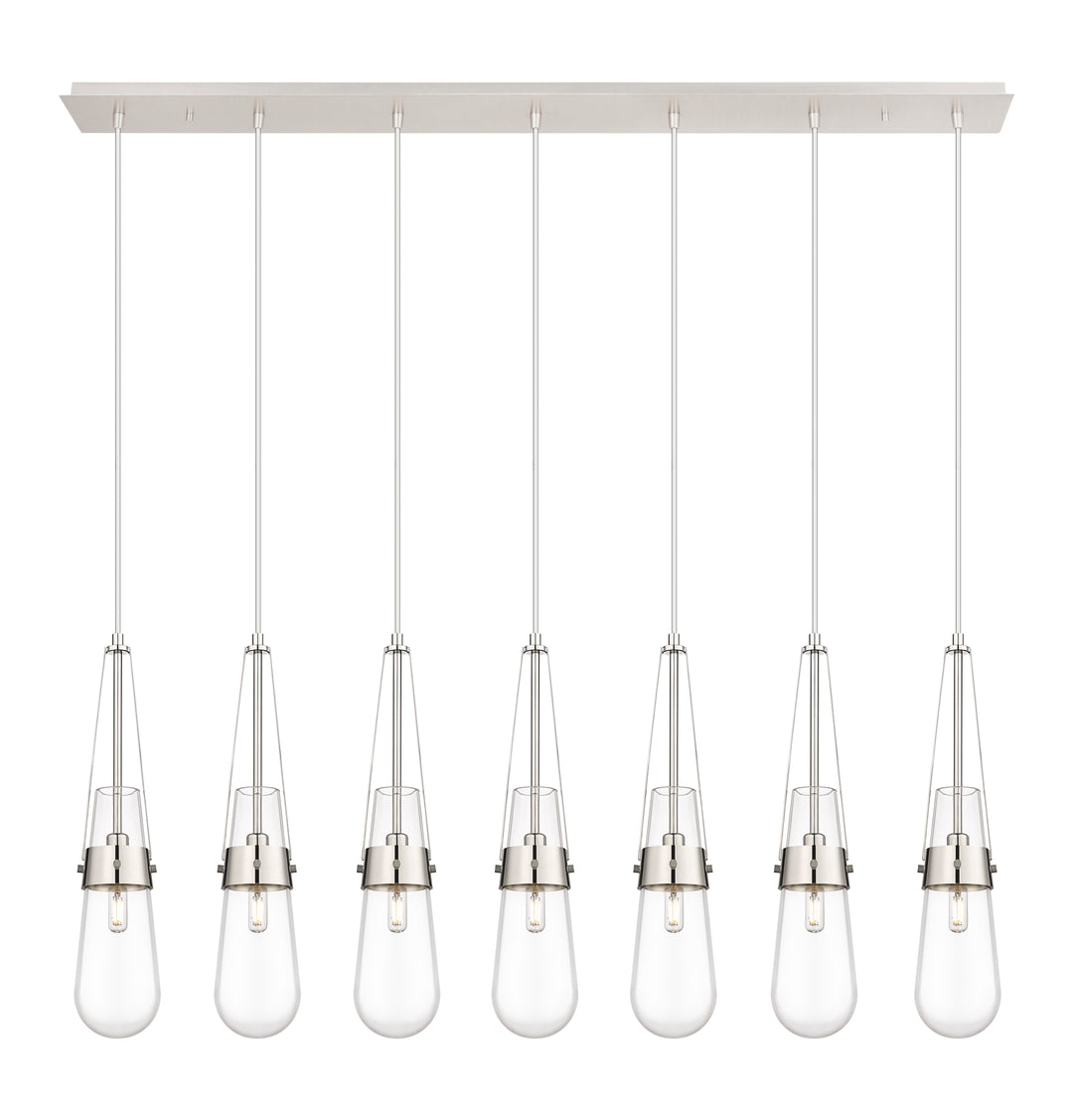 Innovations Downtown Urban 127-452-1P-PN-G452-4CL Pendant Light - Polished Nickel