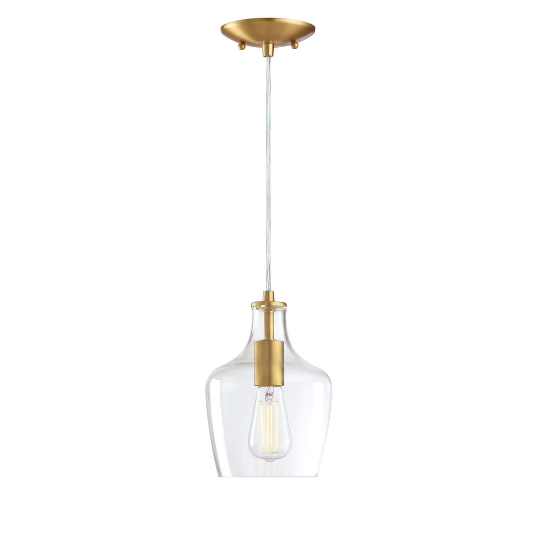 Forte Milo 2679-01-12 Pendant Light - Soft Gold