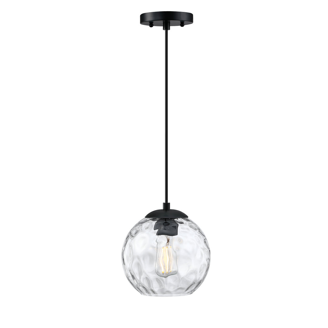 Forte Milo 2769-01-04 Pendant Light - Black