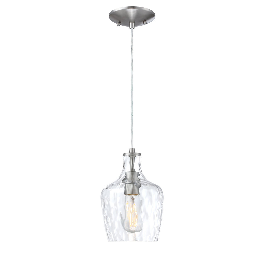 Forte Milo 2770-01-55 Pendant Light - Brushed Nickel