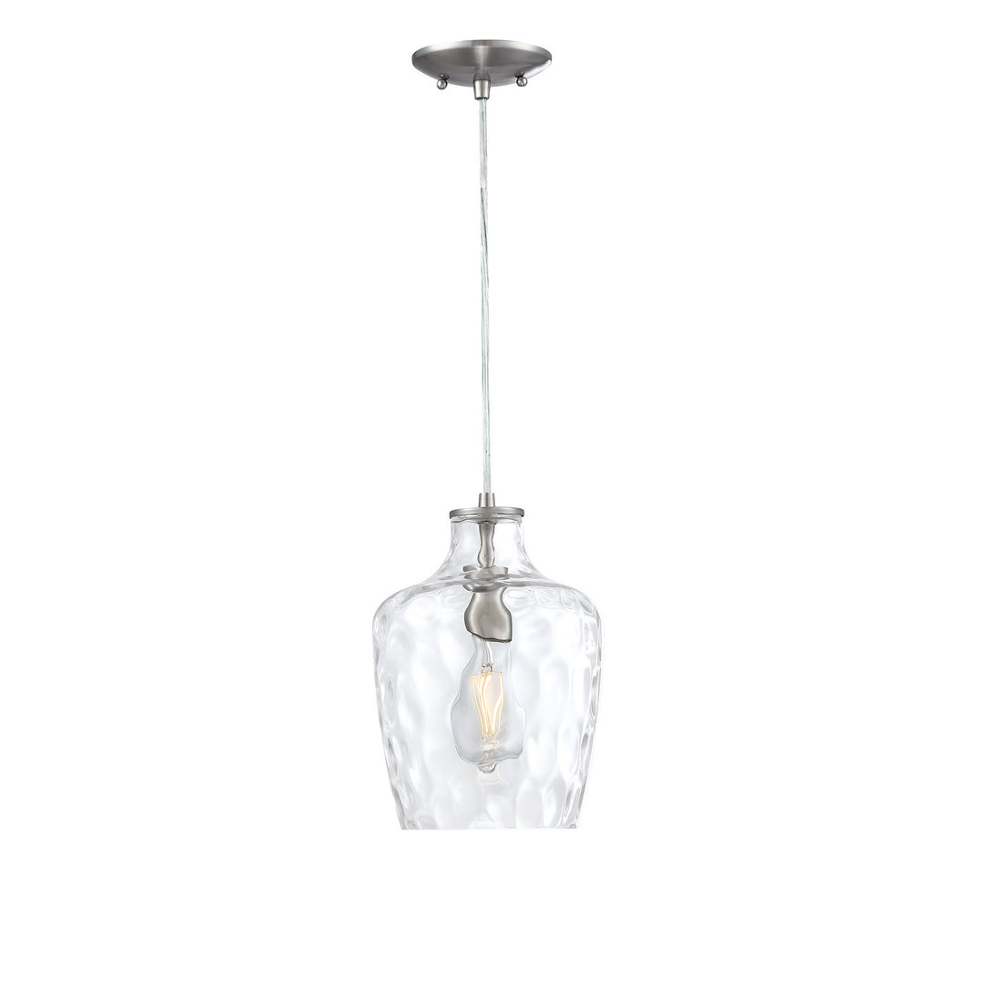 Forte Milo 2771-01-55 Pendant Light - Brushed Nickel